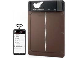 Porta Automática para Galinheiro com Bateria, Detecção de Luz