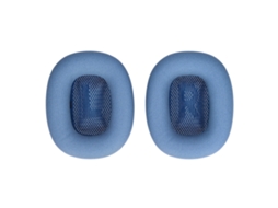 Lurelia Fones de Ouvido Protetores para Ouvintes Maxblue Ios, Em Couro Proteico E Tído Respiravel, Azul