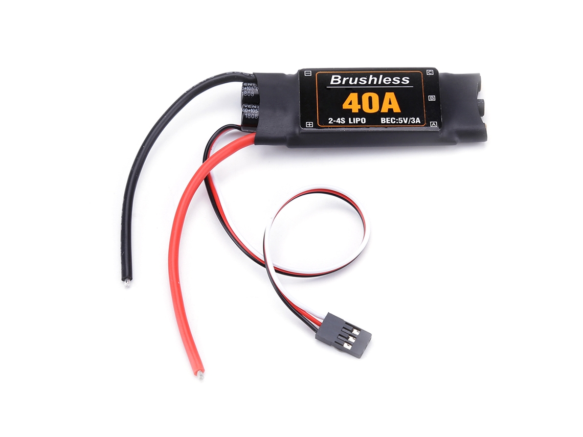 Mali esc Brushless 40a com Bec 5v/3a para Rc Fpv Quadcopter Aviões Helicópteros