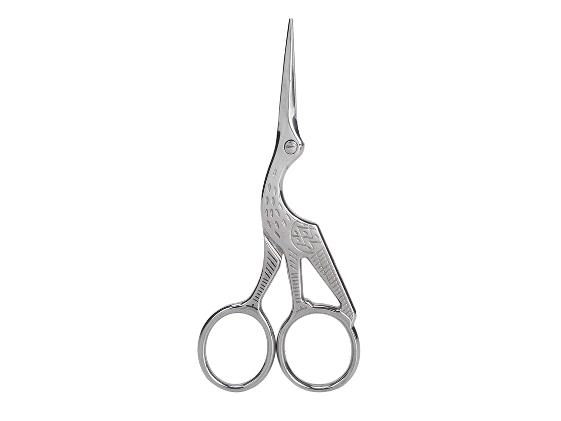 Tijera De Costura De Acero Inoxidable Estilo Retro En Forma De Grúa Para Manualidades Y Corte