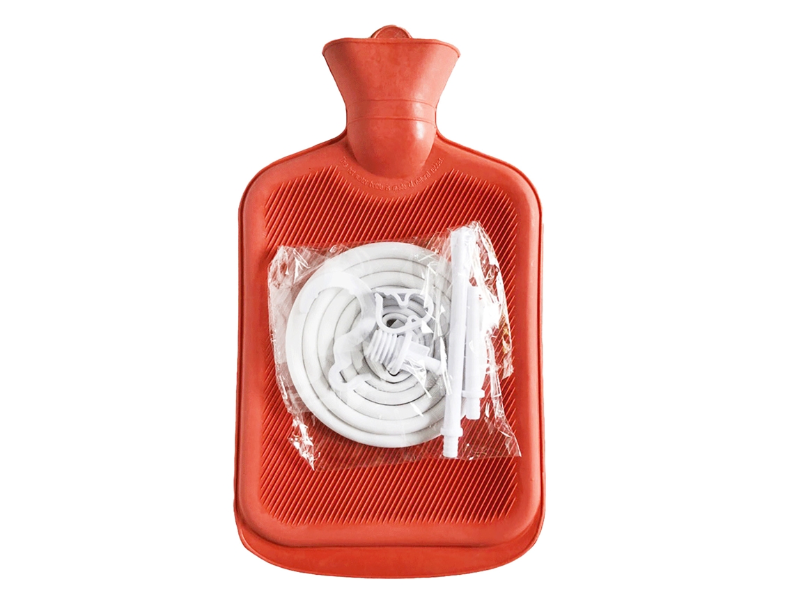Kit De Limpeza De Colón Enema Com Bolsa De 2l, Mangueira E Válvula Controlável