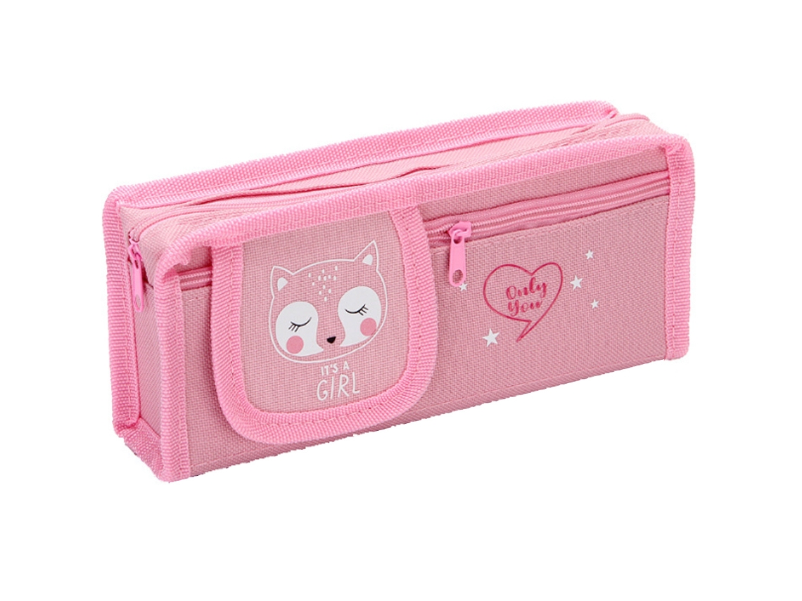 Estojo Grande Para Lápis Caneta, Bolsa De Armazenamento Simples Com Grande Capacidade Para Escola Faculdade Escritório
