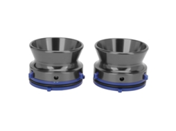 Aetheria 1 Par Adaptadores Nab Hub Liga de Alumínio Polido 10 Polegadas para Studer Revox Akai Teac