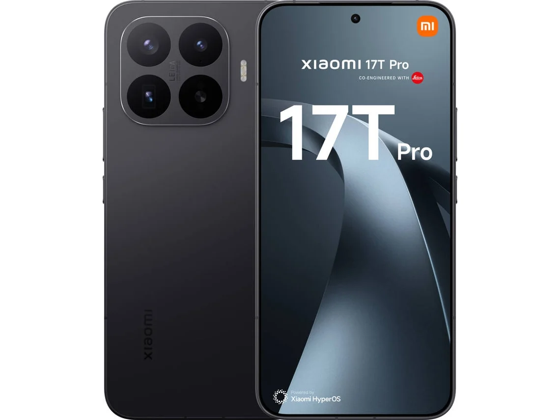 Smartphone XIAOMI 17T Pro 5G (6,59'' - 12 GB - 512 GB - Preto)