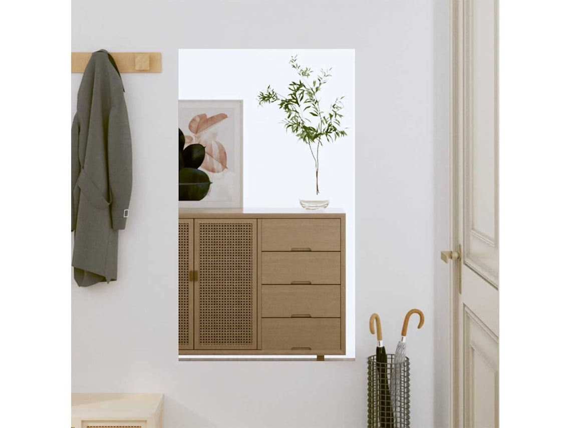 Vidaxl Espelho De Parede Retangular 50x80 Cm Vidro