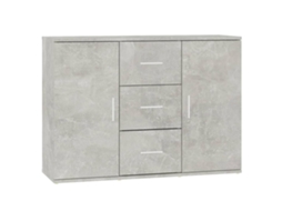 Sideboard, Sideboards Vidaxl Cinzeto Madeira Processada (n/a)