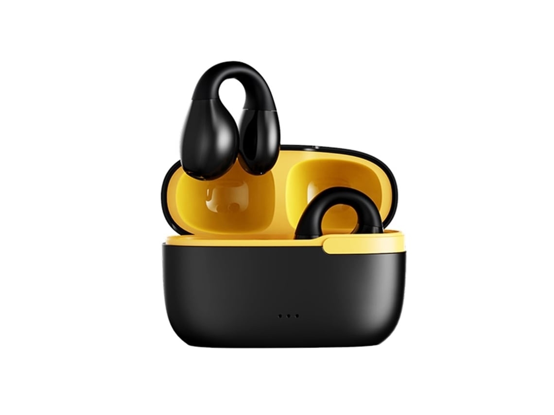 Auriculares De Condução Óssea Bluetooth Design Aberto Controlo Tátil Estojo De Carregamento À Prova De Água Lurelia