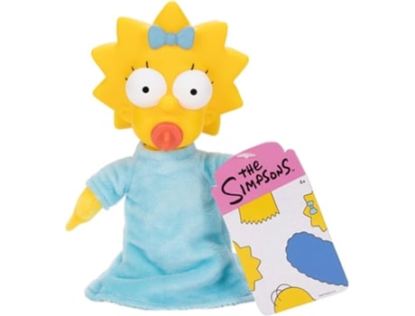 Peluche The Simpson Maggie De 18 Cm Peluche Com Cabeça De Vinil Suave Jeerk