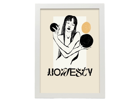 Póster Artemante NACNIC Pop. Ilustrações artísticas modernas para decoração de interiores.