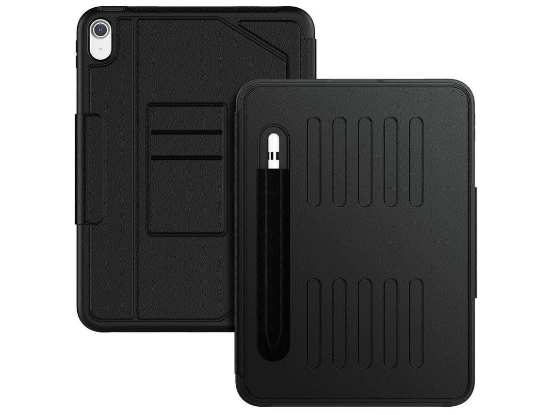 Capa Para Tablet Lurelia, Compatível Com Ipadair4/air5 10.9/pro11 2022/2021, Preto, Dobrável Com Suporte, Função Sono