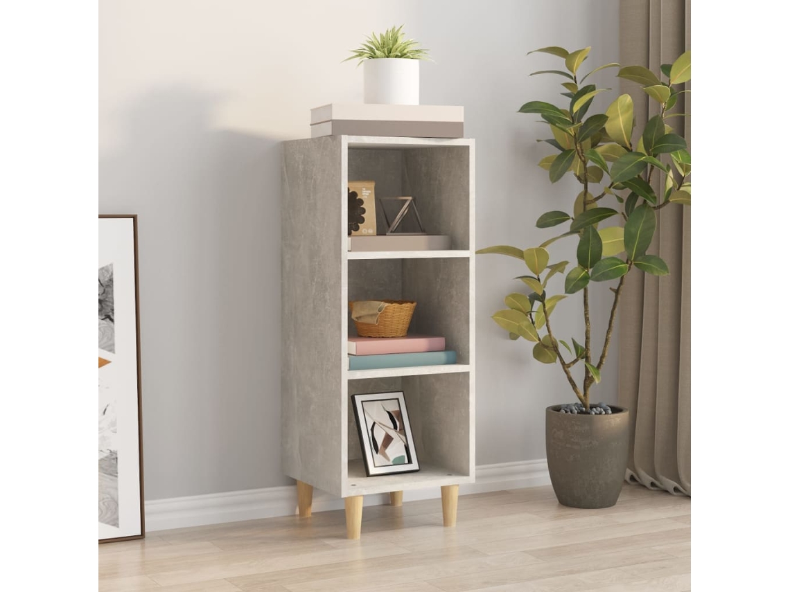 Sideboard, Sideboards Vidaxl Cinzeto Madeira Processada (n/a)
