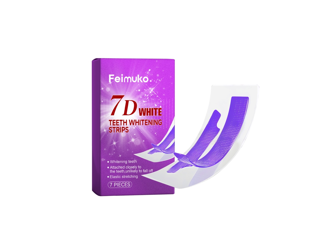 Tiras Clareadoras para Dentes Claros e Naturalmente Brancos LAXISCREED