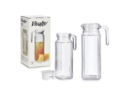 Jarro de Vidro Transparente (1 L)