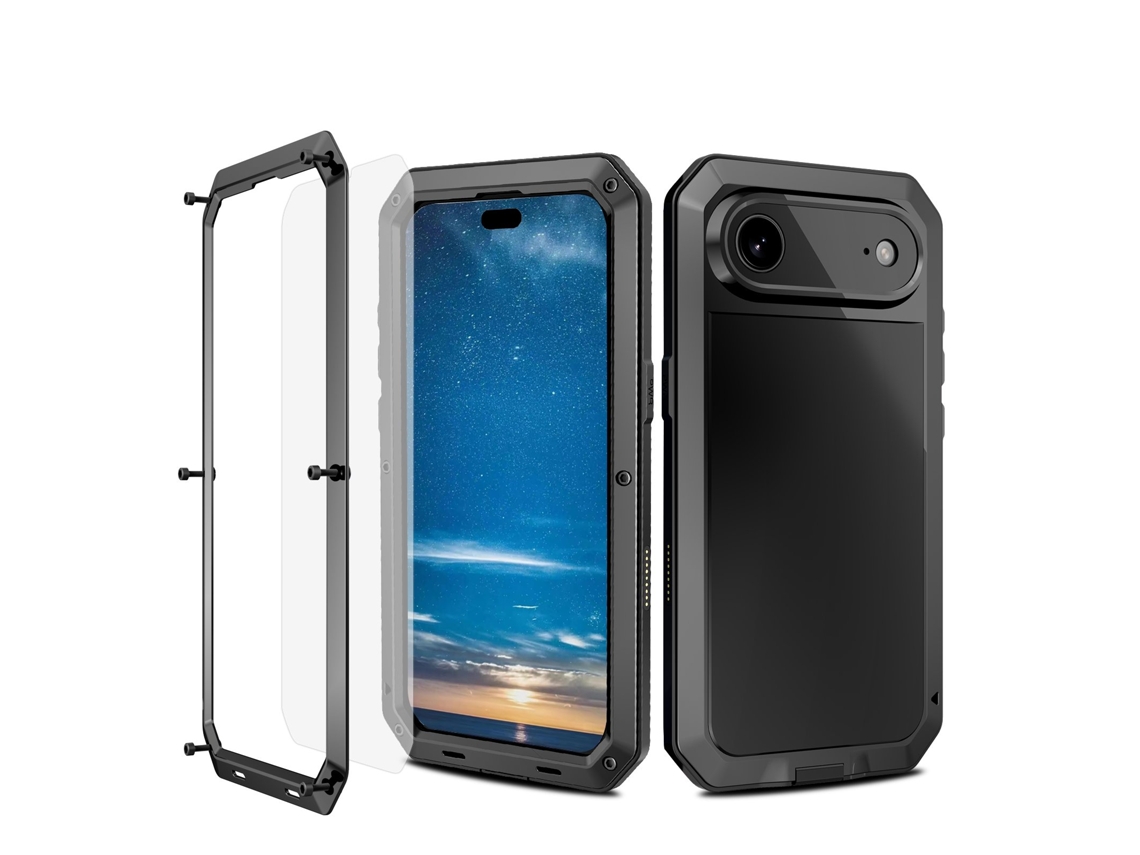 Capa De Alumínio Exxo Design Para Iphone 17 Air