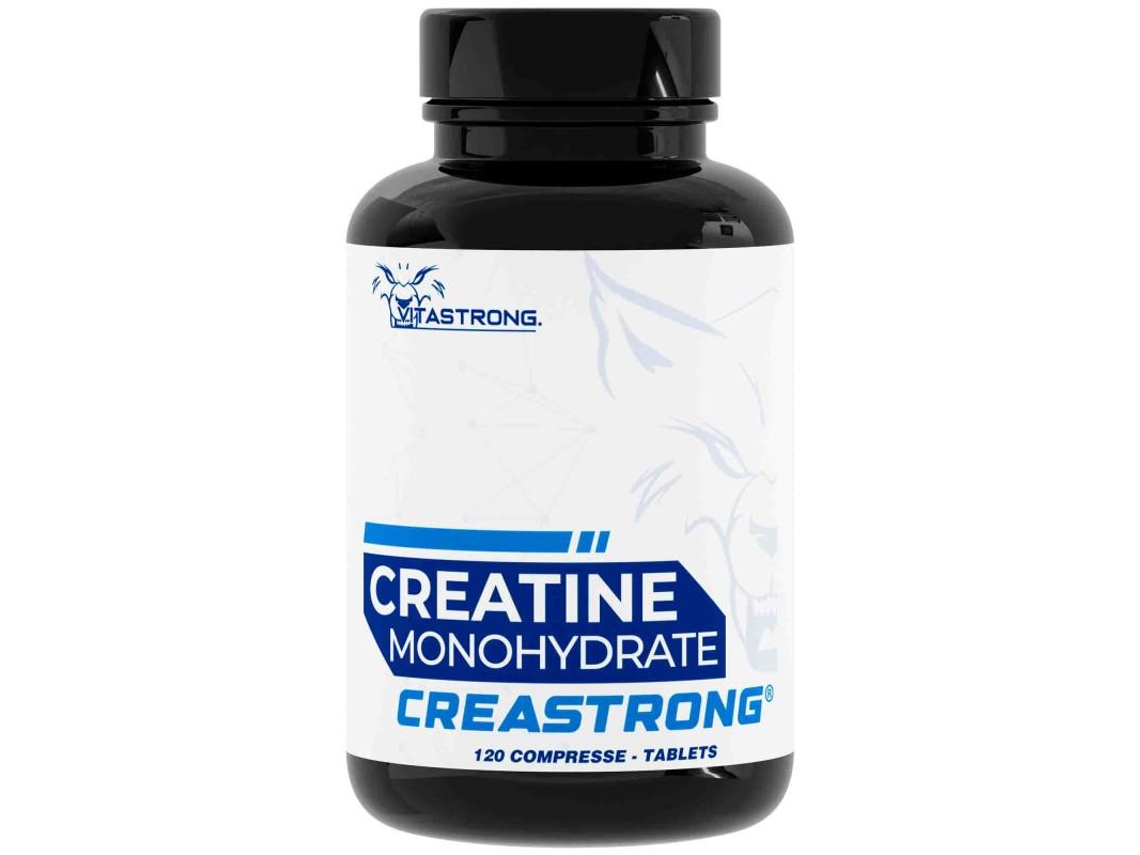 Creatina Monoidratada 100 Pura Creastrong® Marca Registrada Da Vitastrong, Creatina Em Comprimidos Qualidade Premium Creatina Monoidratada