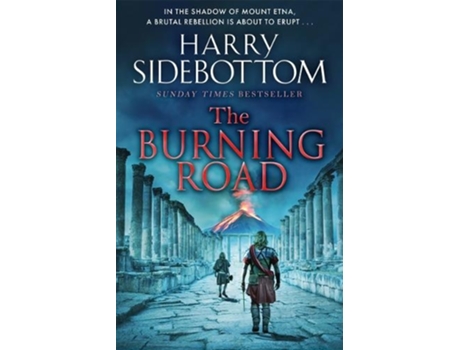 Livro the burning road de harry sidebottom (inglês)