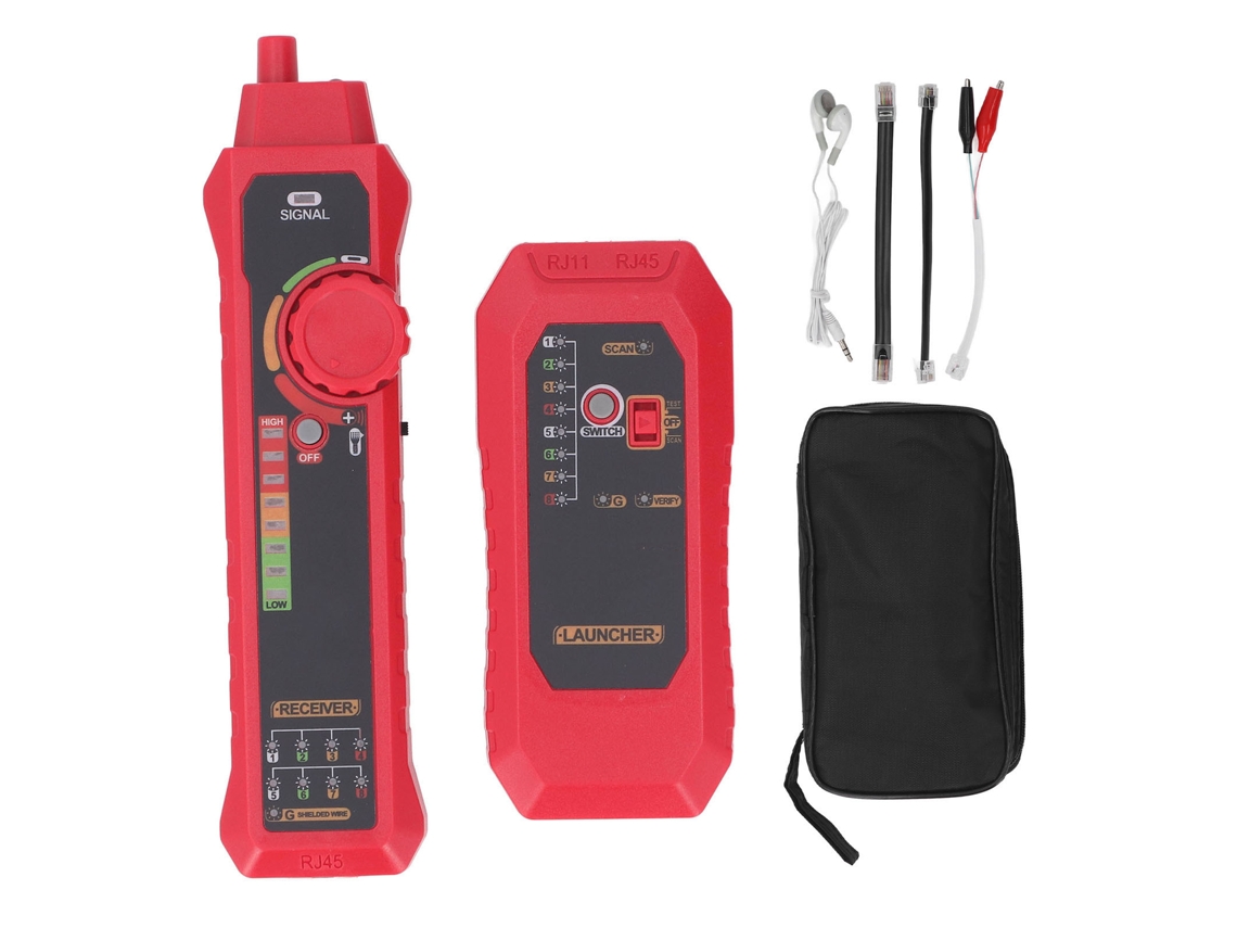 Testador De Cabos De Rede E Buscador De Fios Lan