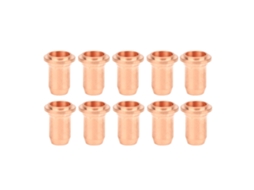 10 Peças De Bico Plano De Cobre Vermelho Para Tocha De Plasma Pt-40/60, Bico De Corte Plasma 51313