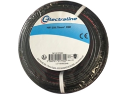 Cabo Hifi Electraline 2x0,75 Mm 25m Preto E Vermelho