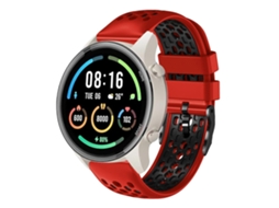 Pulseira De Silicone Respirável Bicolor Para Xiaomi Mi Watch Sport 22mm