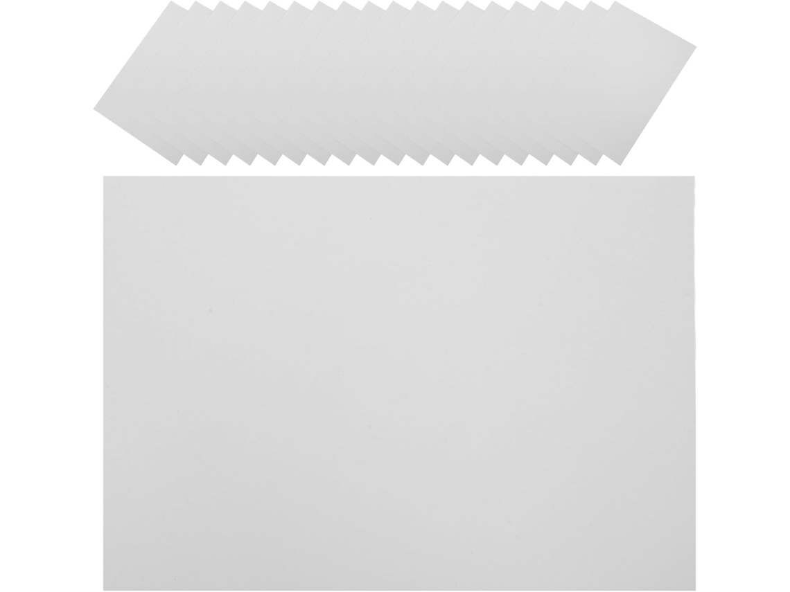 Protetores De Prateleira Cozinha 20 Peças, Tapete Branco Fosco Dupla Face, Revestimento Em Plástico Pp, 0, 5mm, Capas
