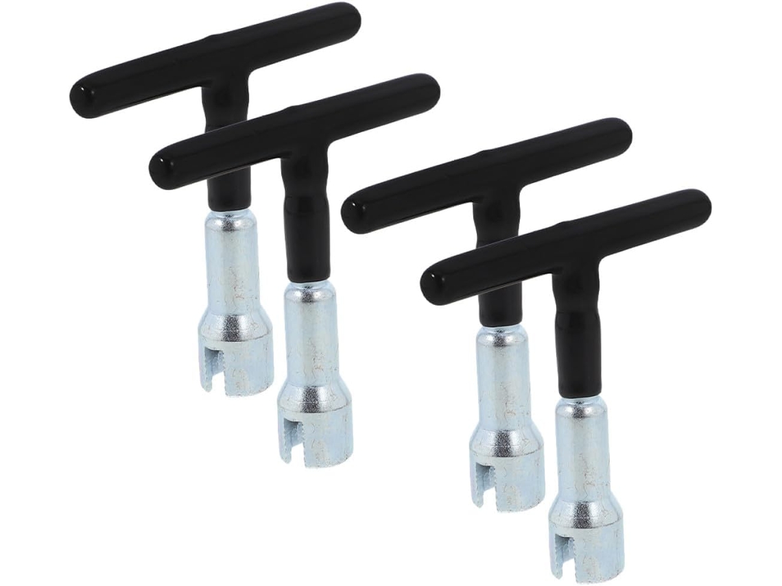 Ferramenta Manual para Porcas Borboleta com Cabo em T para Ganchos e Parafusos, Fácil de Apertar, 4 Peças, Use SFUSHOS