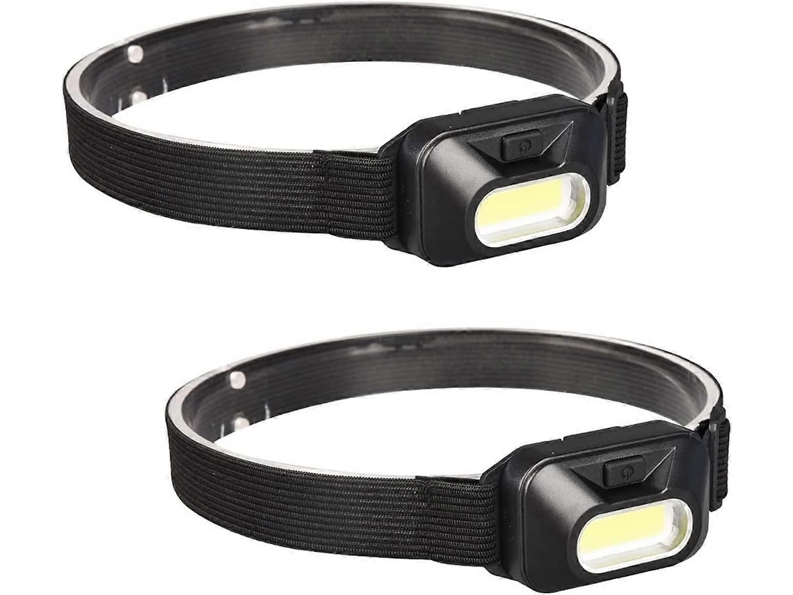 Lote Com 2 Lanternas De Cabeça Led Profissionais, Potentes, Para Pesca E Uso Noturno