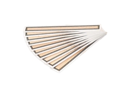 Peça Guitarra Ponte 80x12x1,2mm 3,15x0,47x0,05 Polegadas Madeira