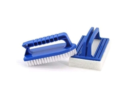 Kit de limpeza para jacuzzis e piscinas, espátula e esponja para spas e piscinas pequenas S/MARCA