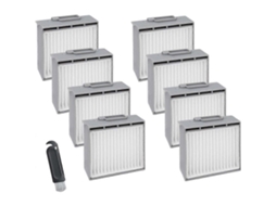 Conjunto De 8 Filtros Hepa De Substituição Para Aspirador Robô Max 705 Vac/plus 504 Vac.