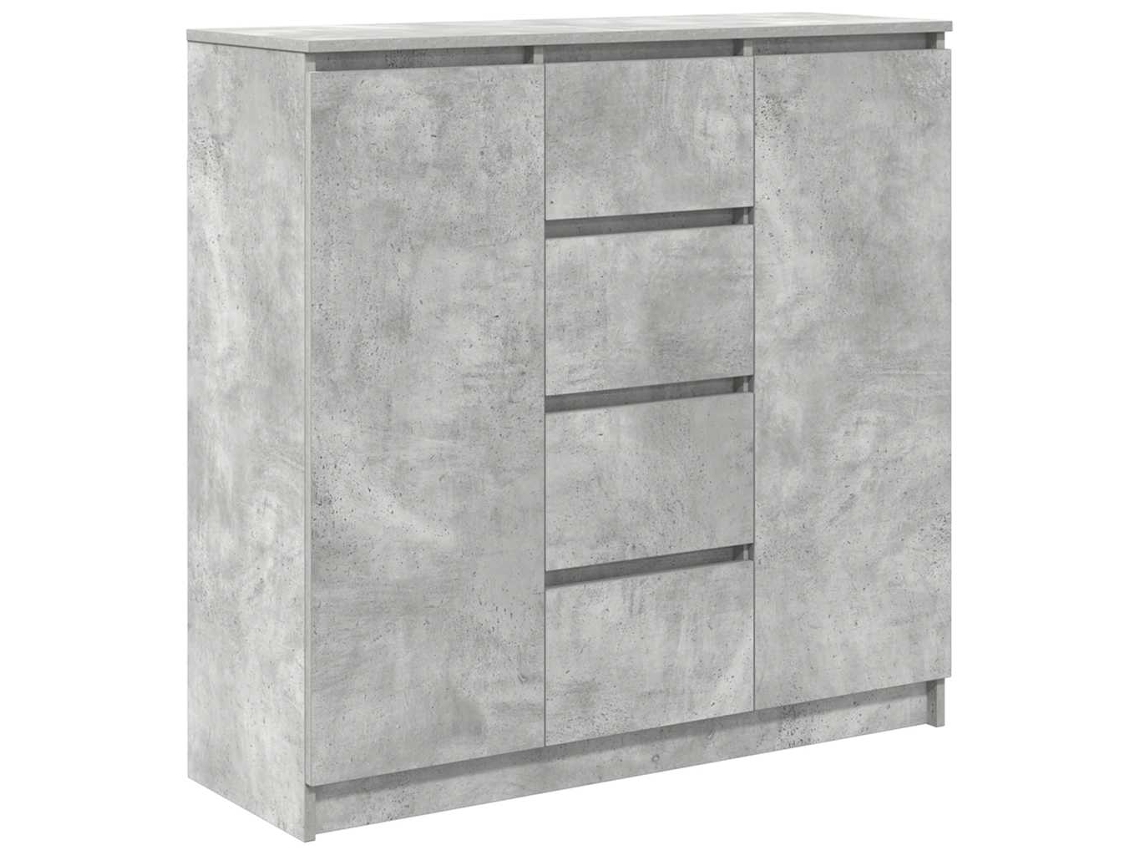 Sideboard, Sideboards Vidaxl Cinzeto Madeira Processada (n/a)