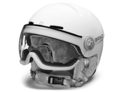 BRIKO Capacete Blenda Visor Photochromatic Branco M