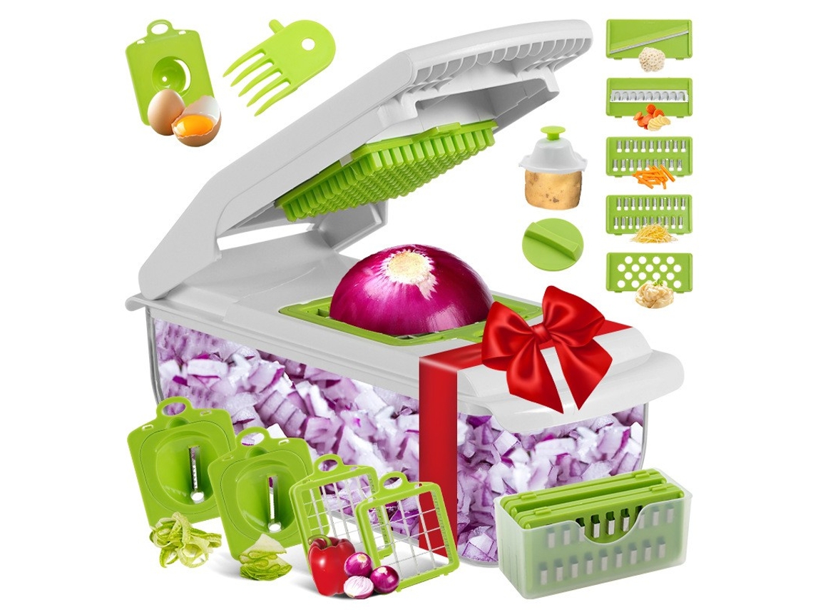 Cortador De Legumes Multifuncional, Cortador De Legumes Profissional Para Cozinha, Manual, Com Lâminas Substituíveis, Para Fatiar