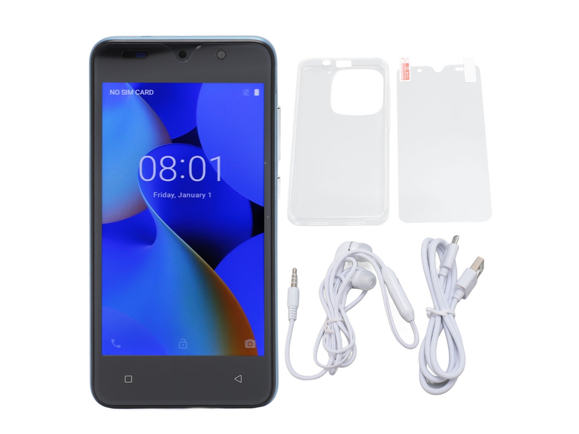 Aetheria smartphone Ultra Thin 5.0 Polegadas Face Recognition 4gb+32gb 8mp+8mp Dual Camera Azul