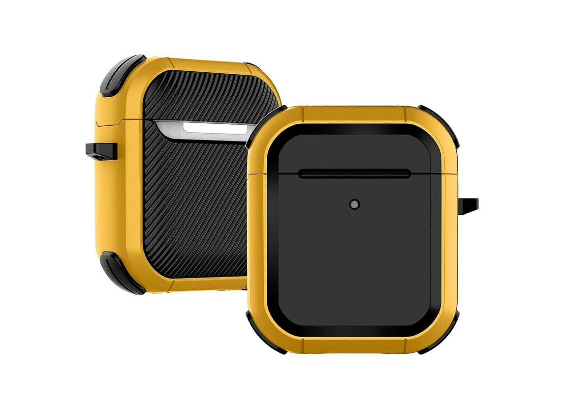 Camada protetora de TPU resistente a impactos e à prova de choque para fones de ouvido sem fio AirPods 1/2 GIECY