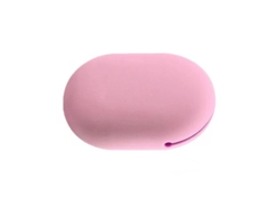 Suporte de dados para celular portátil, fone de ouvido, caixa de armazenamento, silicone, bolsa de dinheiro fofa WEIMAI