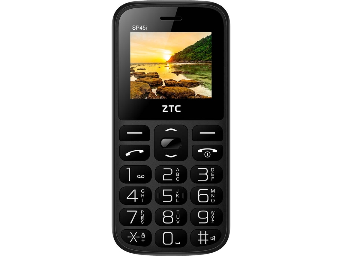 Telemóvel Sénior ZTC SP45I BK (Outlet Caixa Aberta)