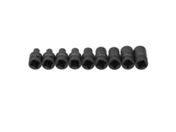 Conjunto De 9 Brocas De Ferramenta De Aço Cr-mo, 1/2 Polegada, Para Chave Elétrica Neumática E Manual