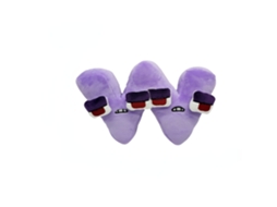 Peluche HXDZFX Letra W 24 Cm