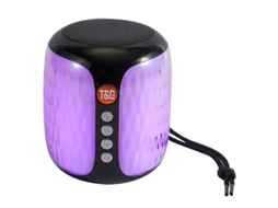 Alto Falante Portátil Bluetooth 5.0, Lanterna Cilíndrica Luminosa Sem Fio, Alto Falante À Prova Dágua Com Cartão Tf Para Ambientes Externos Olysi Shop
