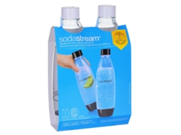 Garrafa de Água SODASTREAM Branco 1 L 2 Unidades