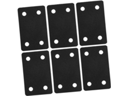 Suportes Retos Para Móveis Ukcoco, Conjunto De 6 Peças, Em Aço Inoxidável, Com Placa De Fixação Para Reparo Madeira
