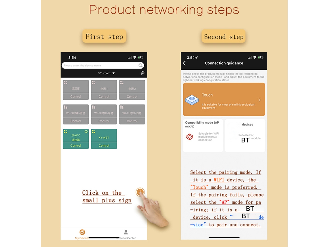 Controlador de Temperatura Wifi com App para Android/iOS | S/MARCA