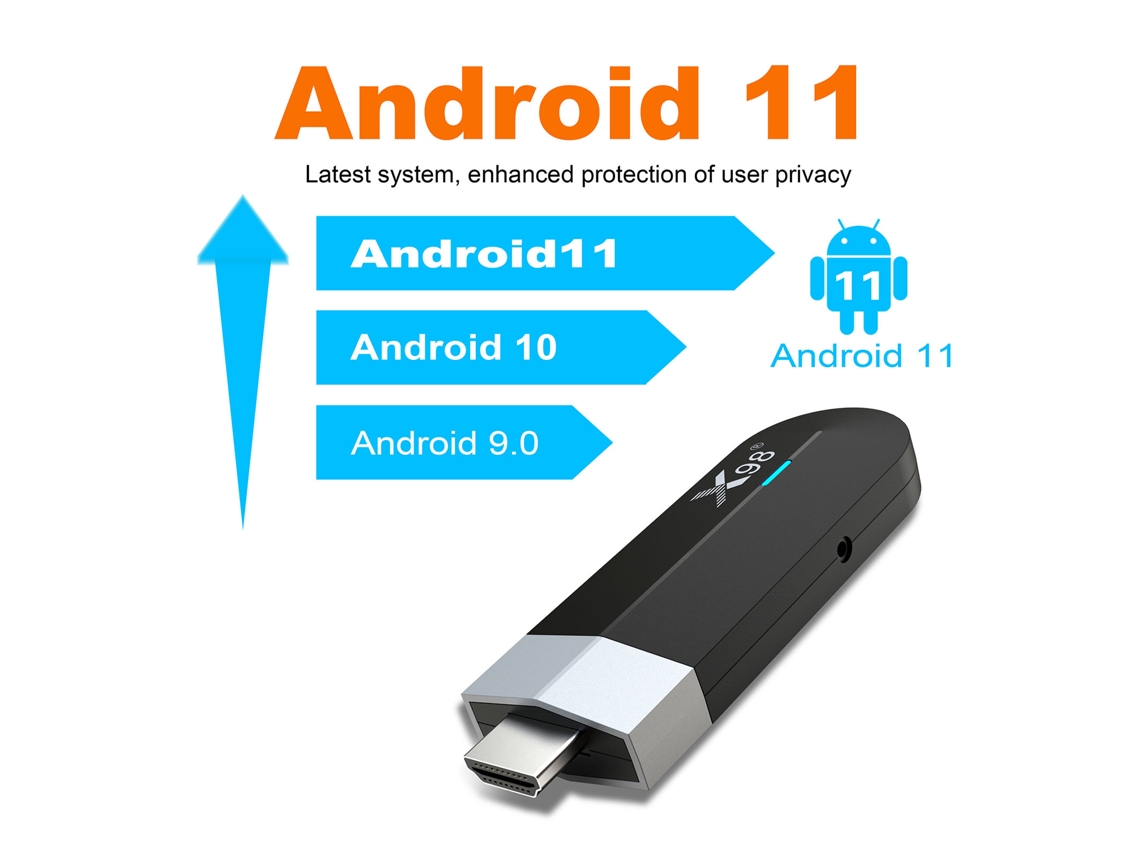 Smart Tv Stick Android 11.0 UHD 4k EOOCOO