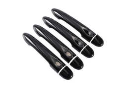 Cobertura Alça Porta Renault Megane 3 Mk3 2008-2016 Preto Brilhante