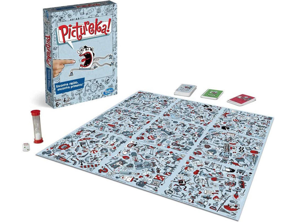 Jogo Educativo HASBRO Pictureka Fast (Idade Mínima: 6 Anos - 5 x 20 x 26,7 cm)