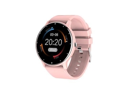 Smartwatch Mulheres Homens Exercício Frequência Cardíaca Pressão Arterial Fitness Tracker Smartwatch À Prova Dágua Para Ios Android Bestvite (rosa)
