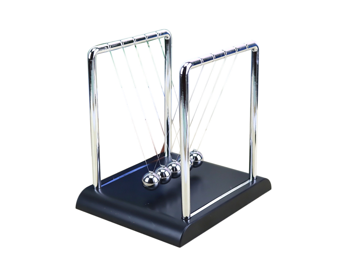 Brinquedo De Mesa De Física Newton Com Bolas De Metal Equilíbrio Ciência Divertido Presente