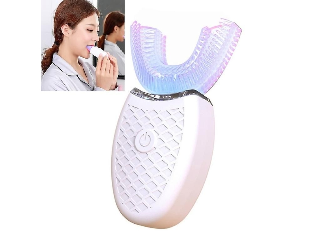 Escova De Dentes Elétrica Em Formato De U