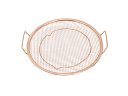 Cesta de Frutas Inox LAXISCREED Dourado Rosa